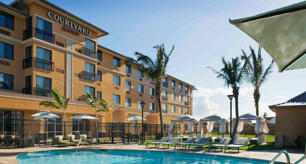 Отель Courtyard By Marriott Maui Kahului Airport Экстерьер фото